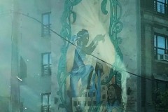 A mural on Hunts Point Avenue